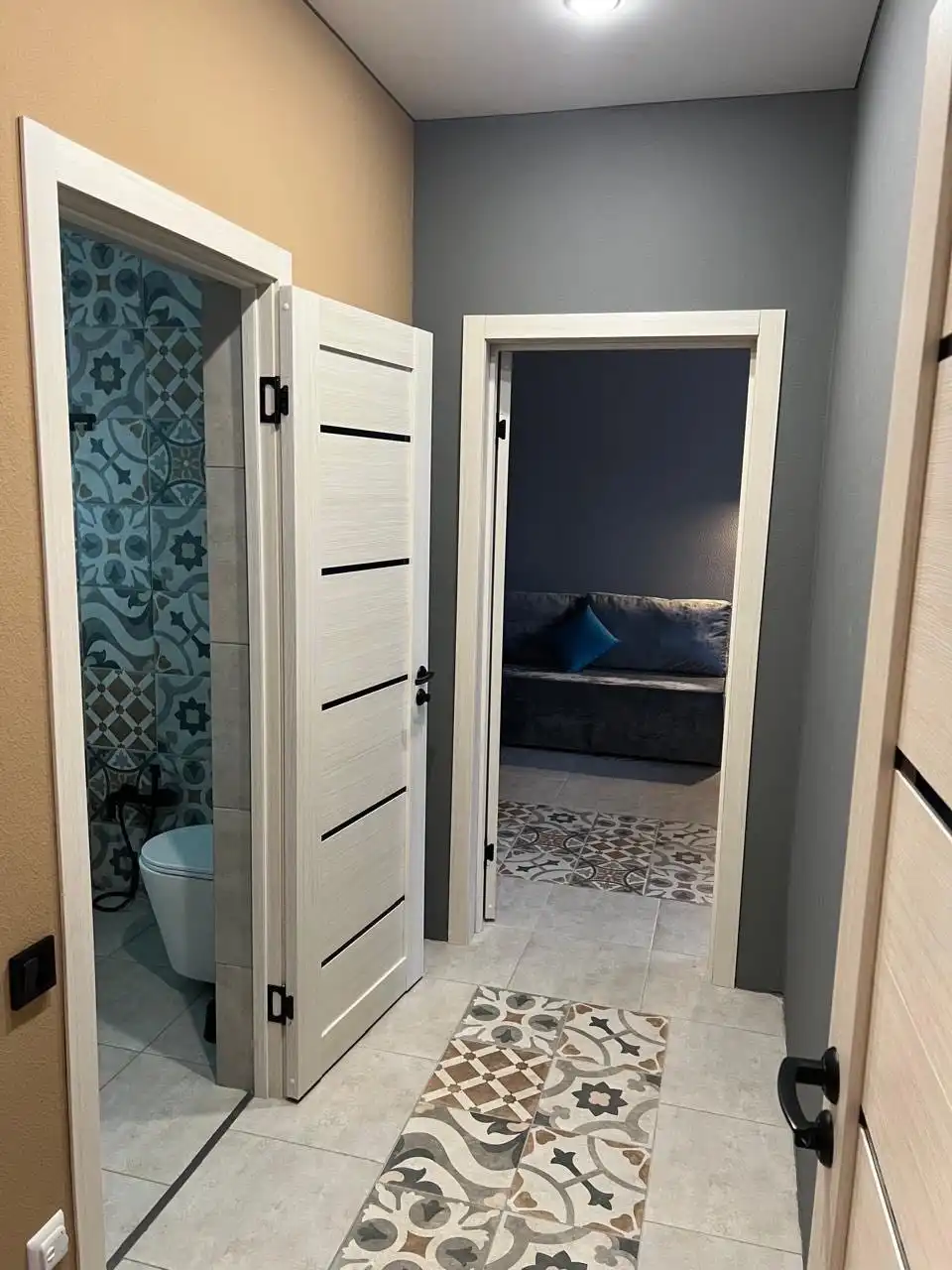  Трехкомнатный Apartment с кухней  с 4 балконами