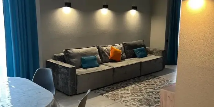  Трехкомнатный Apartment с кухней  с 4 балконами