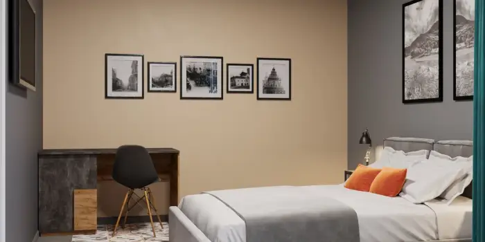  Трехкомнатный Apartment с кухней  с 4 балконами